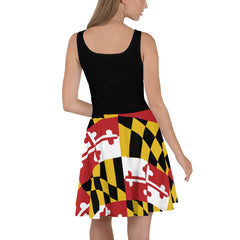 MD Flag Sleeveless Dress