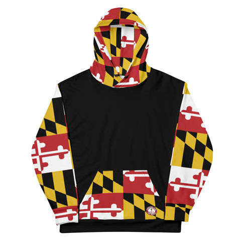 Maryland Flag Unisex Hoodie