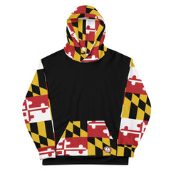Maryland Flag Unisex Hoodie