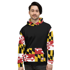 Maryland Flag Unisex Hoodie