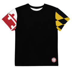 Maryland Flag youth crew neck t-shirt