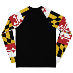 Maryland Flag Youth Rash Guard