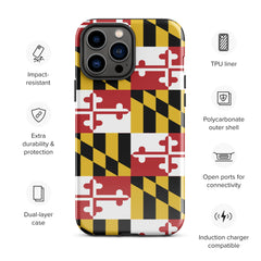 Maryland Flag Tough Case for iPhone®