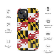Maryland Flag Tough Case for iPhone®