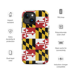 Maryland Flag Tough Case for iPhone®