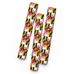 Maryland Flag Wrapping Paper Sheets