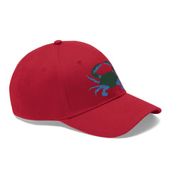 Maryland Blue Crab Unisex Twill Hat - MarylandFlagTheWorld