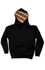 Hoodie with Maryland Flag Lined Hood - MarylandFlagTheWorld