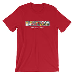 Hollywood Maryland Unisex T-Shirt - MarylandFlagTheWorld
