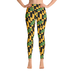 Calvert Flag Leggings (Multiple Styles Available) - MarylandFlagTheWorld