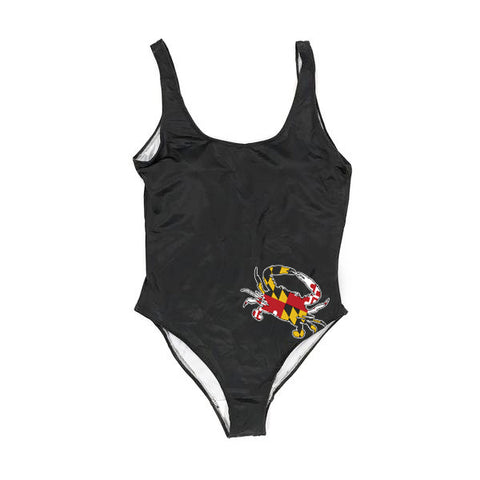 MD Crab Sexy Back One Piece - MarylandFlagTheWorld