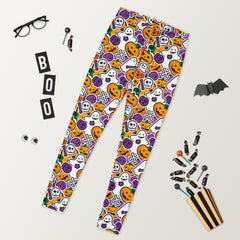 Halloween Creatures Leggings