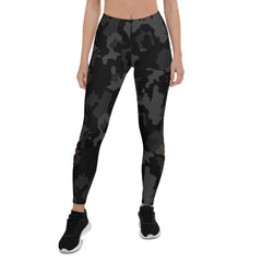 Black Camo Maryland Flag Leggings