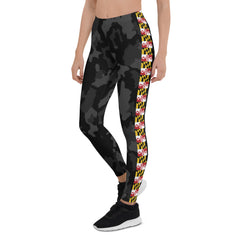 Black Camo Maryland Flag Leggings