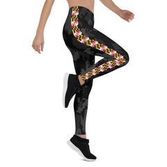 Black Camo Maryland Flag Leggings