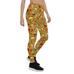 Lets Taco Bout It Leggings (Multiple Styles Available)