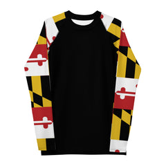 Maryland Flag Men's Rash Guard