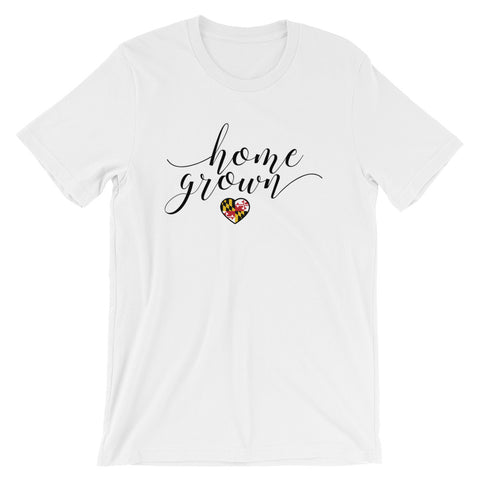 Home Grown Short-Sleeve Unisex T-Shirt - MarylandFlagTheWorld
