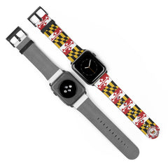 Maryland Flag Apple Watch Strap - MarylandFlagTheWorld
