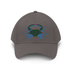 Maryland Blue Crab Unisex Twill Hat - MarylandFlagTheWorld