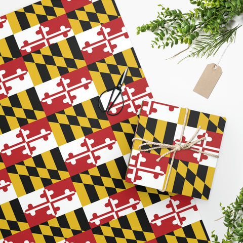 Maryland Flag Wrapping Paper