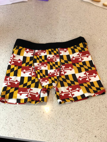 MD Flag Boxer Briefs - MarylandFlagTheWorld
