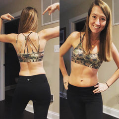 Camo Crab Sports Bra (SALE) - MarylandFlagTheWorld