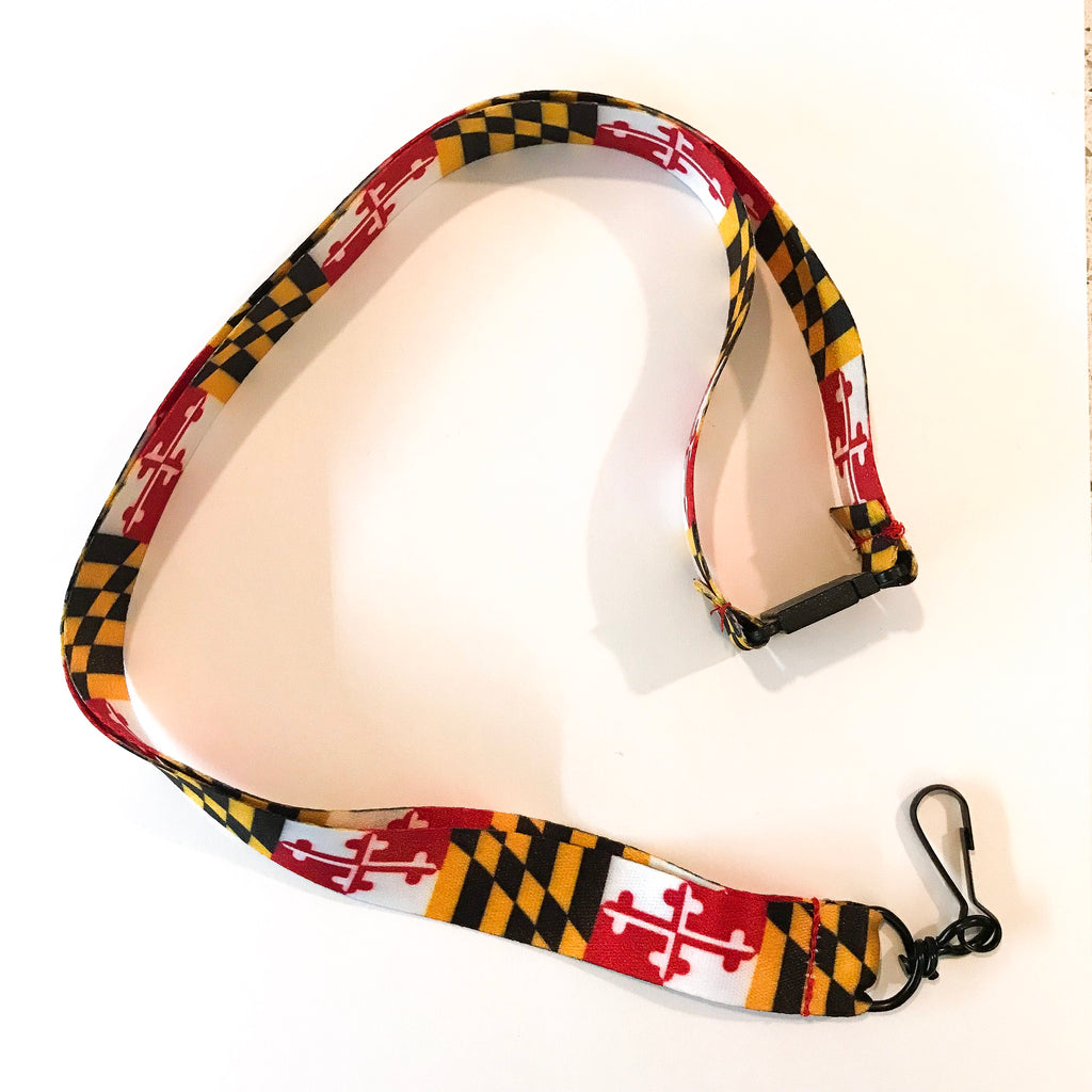 3/4" MD Flag Lanyard - MarylandFlagTheWorld