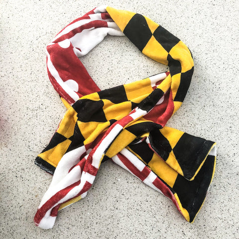 MD Flag Flannel Scarf - MarylandFlagTheWorld