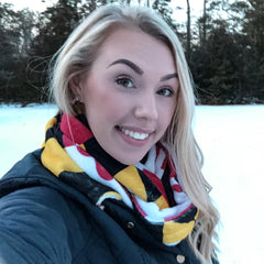 MD Flag Flannel Scarf (SALE) - MarylandFlagTheWorld