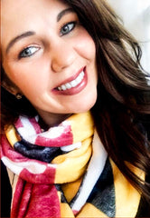 MD Flag Flannel Scarf (SALE) - MarylandFlagTheWorld