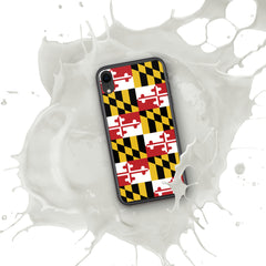 Maryland Flag iPhone Case (Multiple Sizes Available)