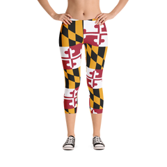 MD Flag Leggings (Multiple Styles Available) (SALE) - MarylandFlagTheWorld