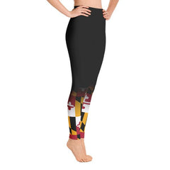 MD Flag Gradient Leggings (Multiple Styles Available) - MarylandFlagTheWorld