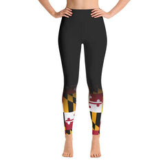 MD Flag Gradient Leggings (Multiple Styles Available) - MarylandFlagTheWorld