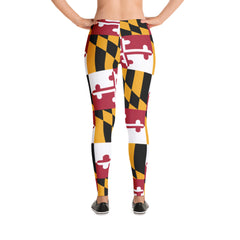 MD Flag Leggings (Multiple Styles Available) (SALE) - MarylandFlagTheWorld