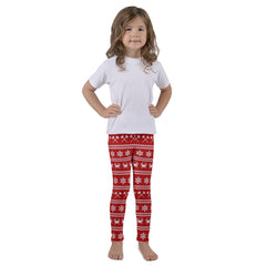 MD Christmas Kid's/Youth leggings - MarylandFlagTheWorld