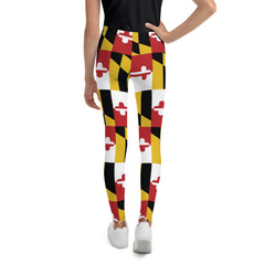 Maryland Flag Kids Leggings